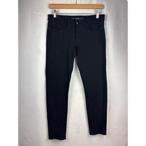 Joes Womens Skinny Black Pants Size 28 Rayon Blend